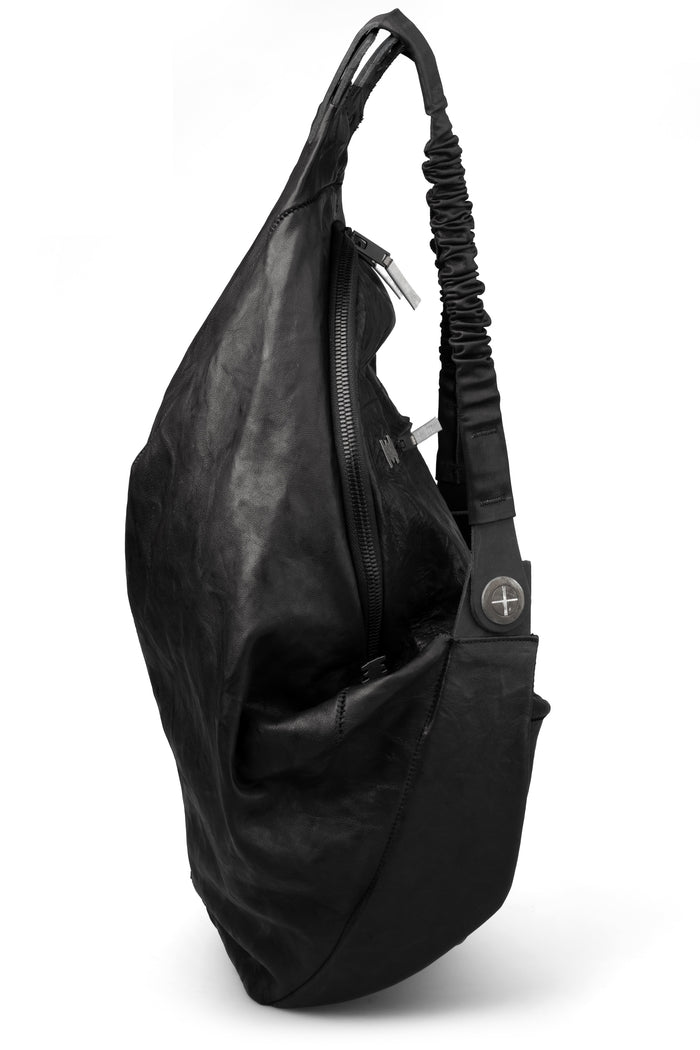 Large leather backpack