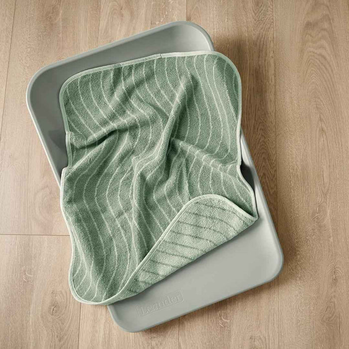Leander® Bombažna brisača Woodland Sage Green 65x50 Leander