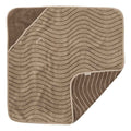 Leander® Bombažna brisača s kapuco Woodland Mocca 80x80 Leander