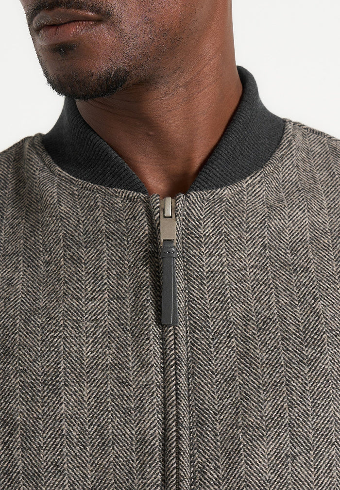 leandro-herringbone-wool-bomber-jacket-grey