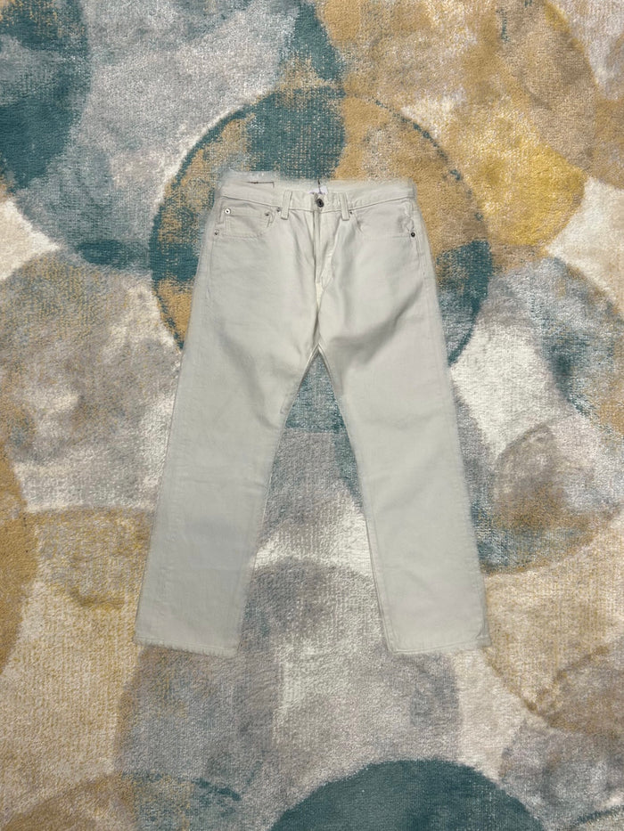 Levi's 501 White Heavy Denim Pants