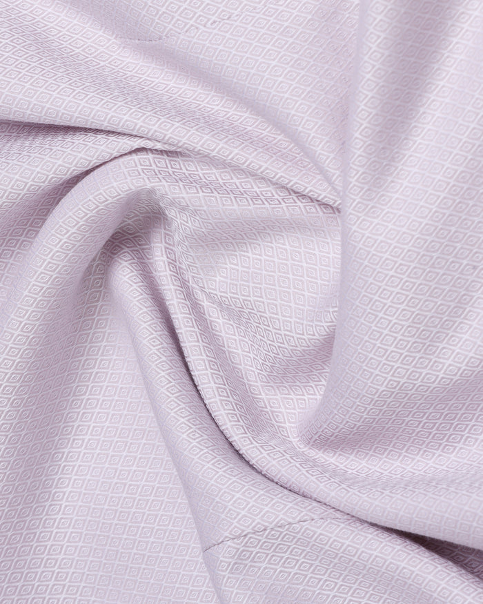 Light Pink Staples Dobby Formal Shirts - Bridget