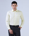 LONG SLEEVE SLIM FIT DOBBY SHIRT