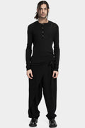 Marc Point | AW24 - Lightweight wool / silk ls henley T-Shirt