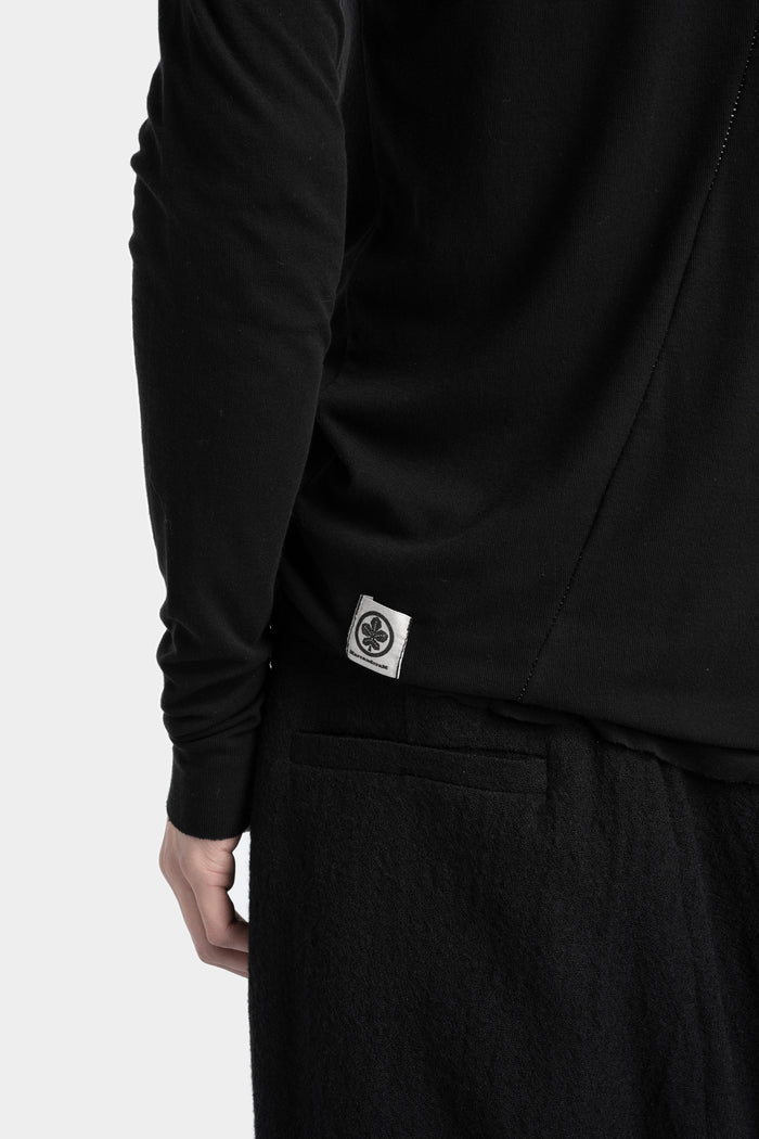 Marc Point | AW24 - Lightweight wool / silk ls henley T-Shirt