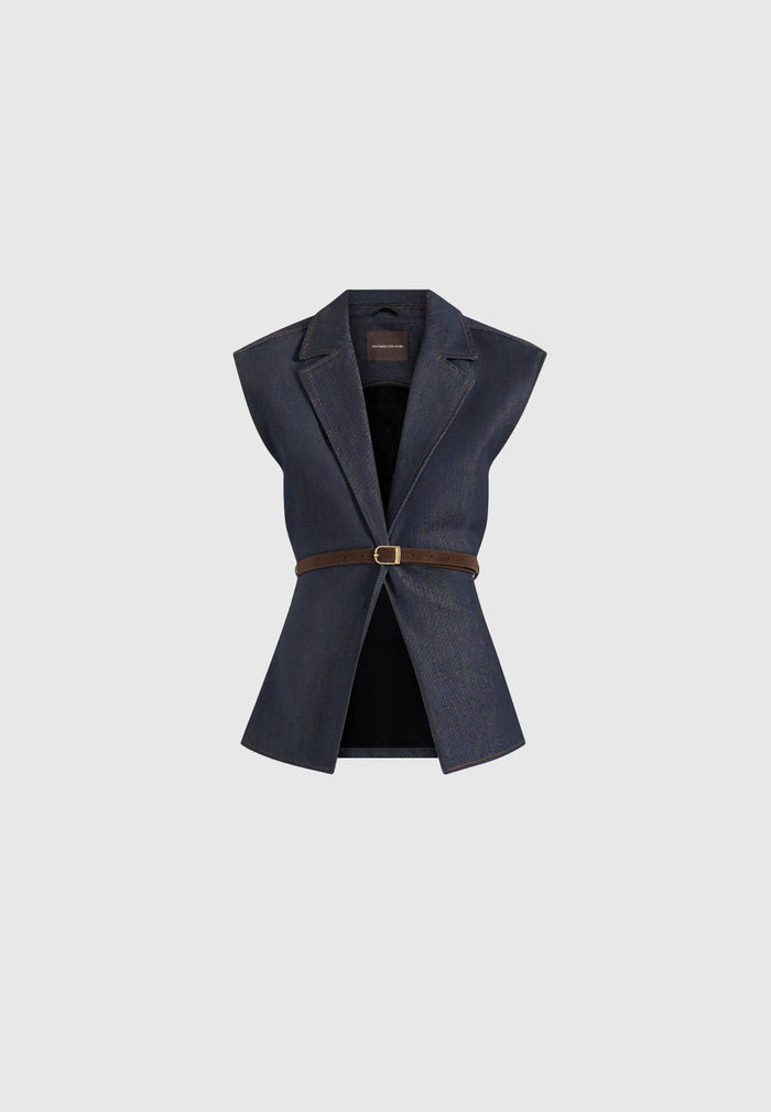 linda-wide-shoulder-cinched-denim-waistcoat-indigo