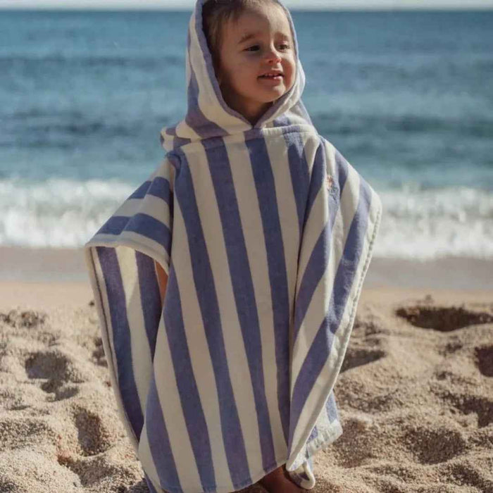 Little Dutch® Pončo za plažo Dreamy Purple Stripe Little Dutch