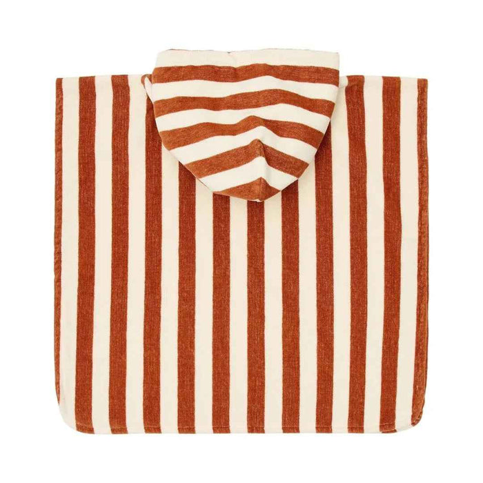 Little Dutch® Pončo za plažo Ocean World Brown Stripe Little Dutch