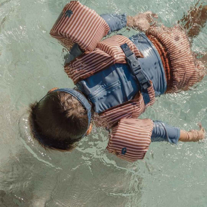 Little Dutch® Otroški plavalni jopič z rokavčki Ocean World 3-6L Little Dutch
