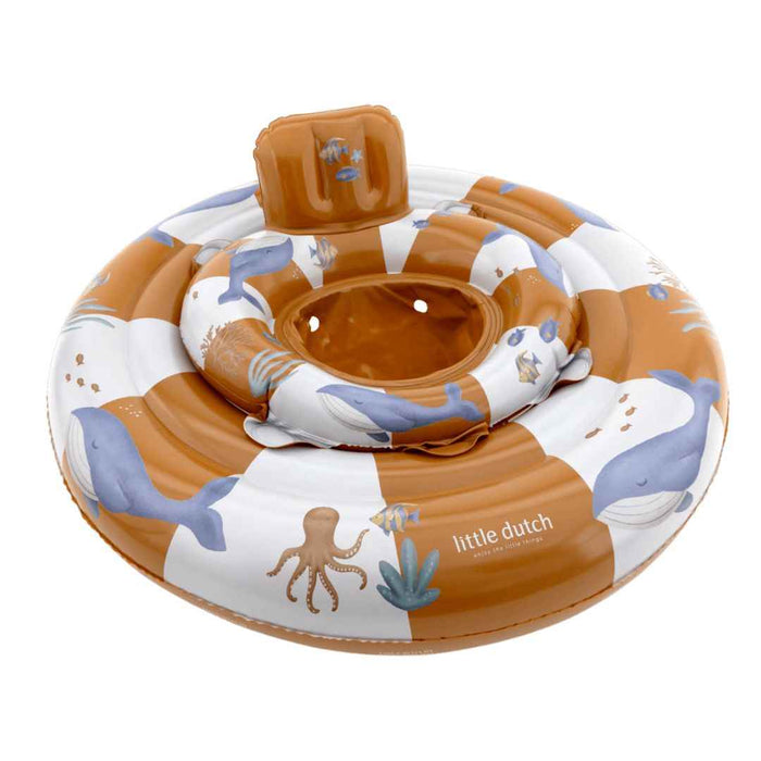 Little Dutch® Napihljiv otroški plavalni obroč Ocean World Little Dutch