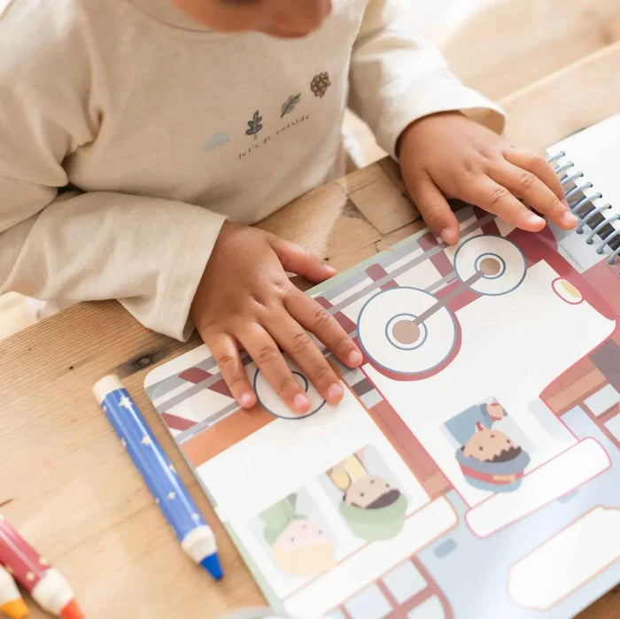 Little Dutch® Čarobna pobarvanka Jim & Friends Little Dutch