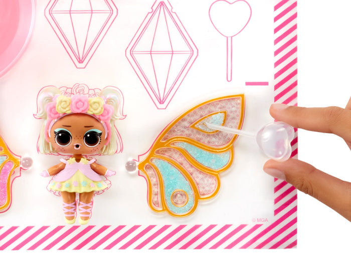 L.O.L. Surprise Fairy Tots Doll with Custom Wing - Magic Crystal Craft Kit