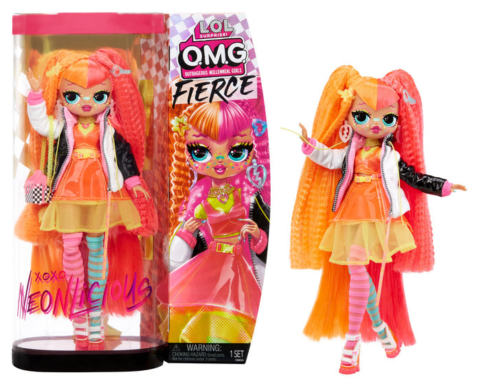 L.O.L. Surprise Fashion Doll Fierce Neonlicious