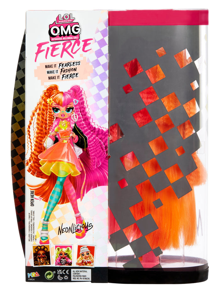 L.O.L. Surprise Fashion Doll Fierce Neonlicious