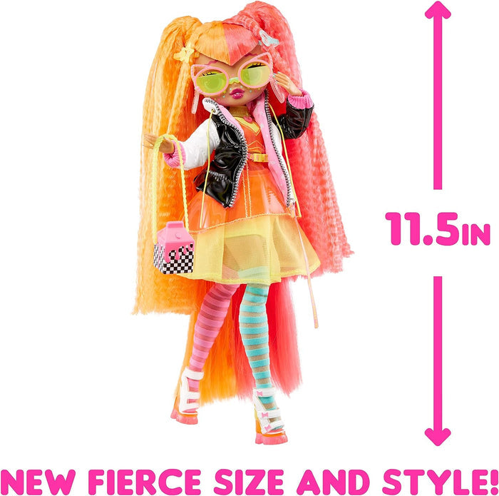 L.O.L. Surprise Fashion Doll Fierce Neonlicious