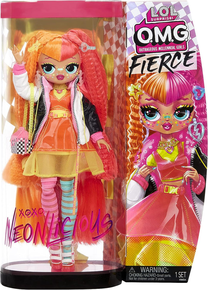 L.O.L. Surprise Fashion Doll Fierce Neonlicious