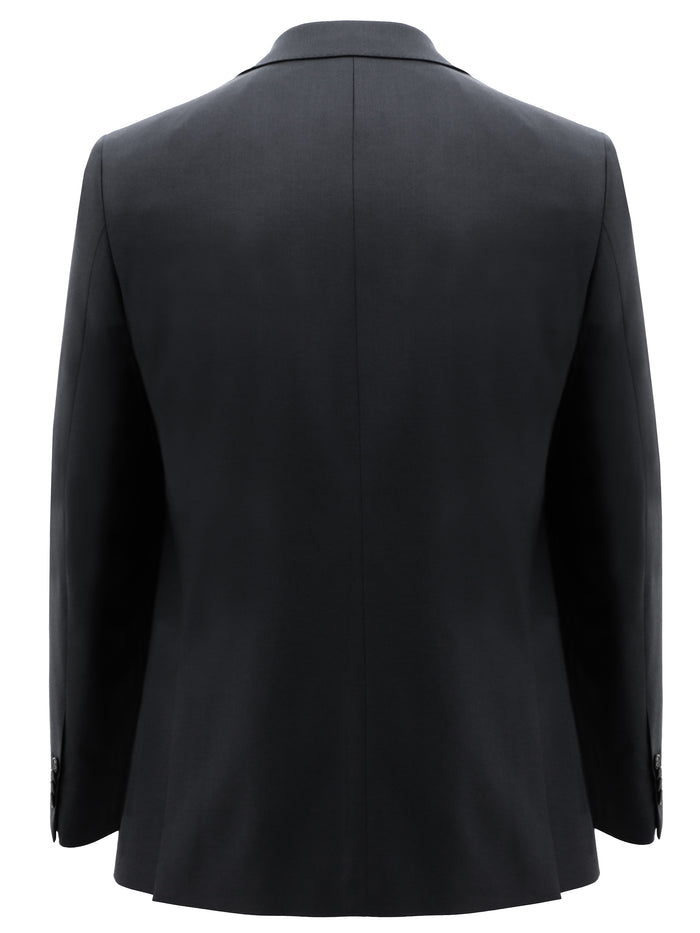 Lorenzo 113 Black Super 150 Wool Suit Jacket