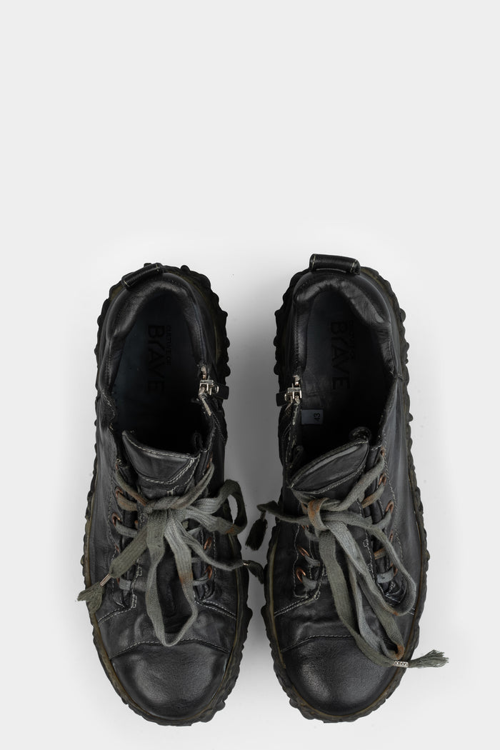Culture Of Brave | High top drip sole laced sneakers