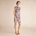 Maaza Effortless Dress - Printed Everyday Satin :: Brushstroke Paisley