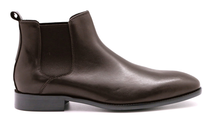 Madrid Brown Leather Boot