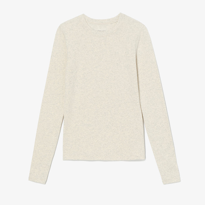Beige sweater on a white background