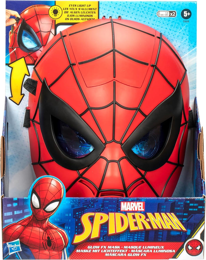 Marvel Spiderman Mask Glow