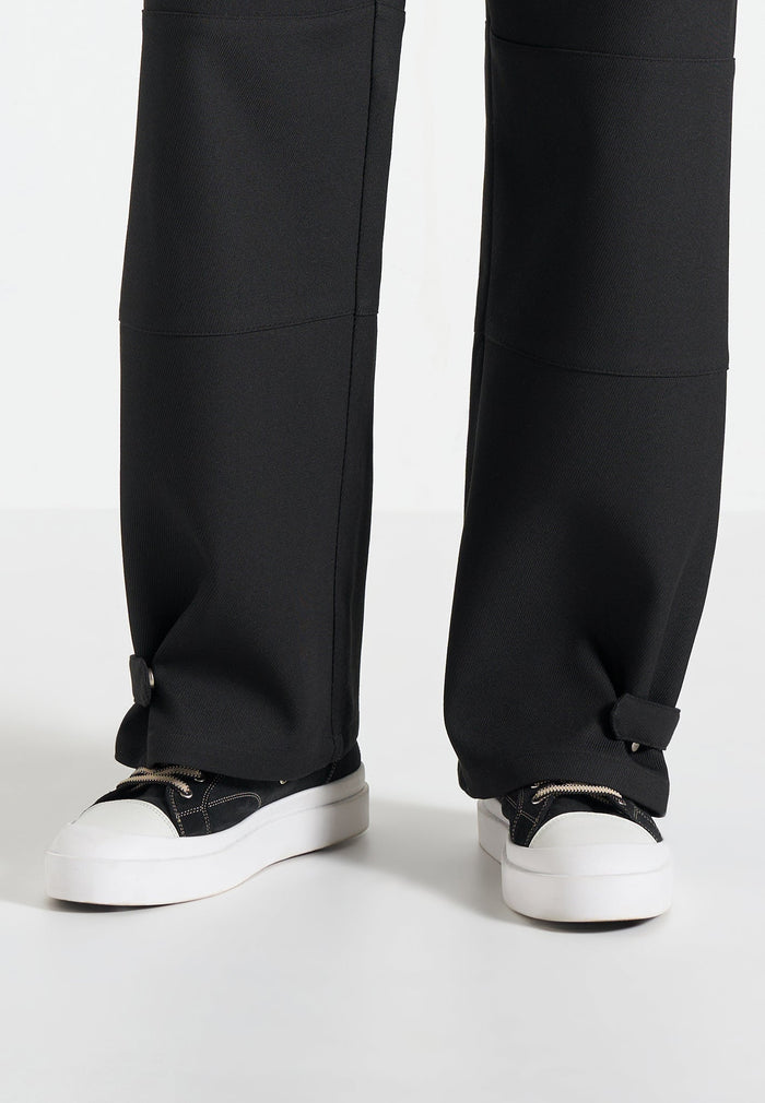mathis-twill-signature-wide-leg-cargo-trousers-black