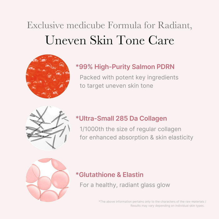 Medicube Salmon DNA Pink One Day Serum | 99% Salmon DNA Intensive Collagen Day Serum