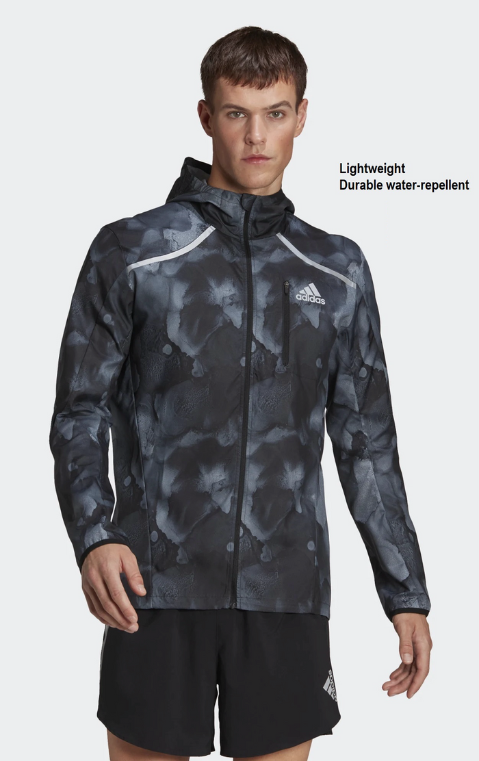 Men • Running Marathon Fast Graphic Jacket HE4562