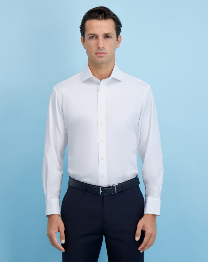 Mens Knit Stretch Shirt