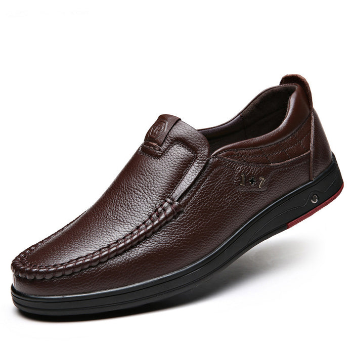 Men's Soft leather business formal leather Dress Shoes
