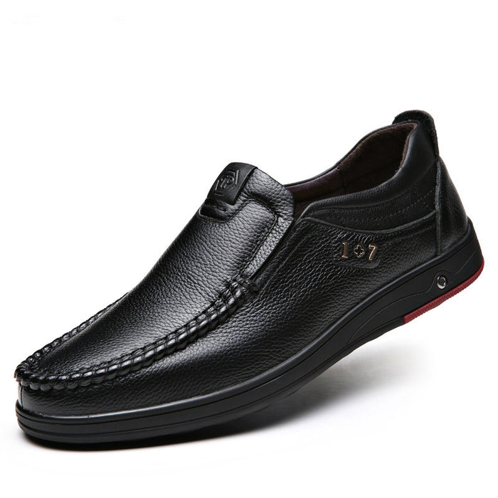 Men's Soft leather business formal leather Dress Shoes