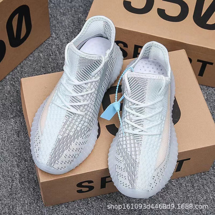 Men's Sports Running Shoes Breathable And Anti Slip Sports Shoes Jelly Sole