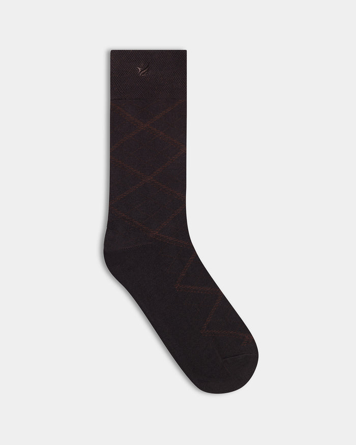 Mercerised Cotton Crew Length Socks Pack of 3 - Barsa