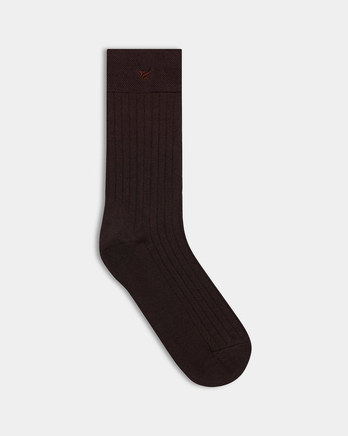 Mercerised Cotton Crew Length Socks Pack of 3 - Benson