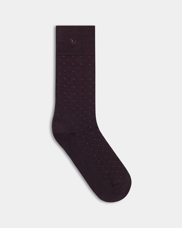 Mercerised Cotton Crew Length Socks Pack of 3 - Bradley