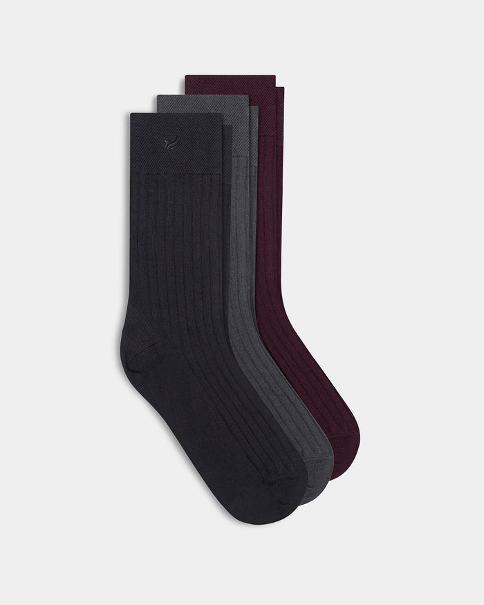 ACCESSORIES REGULAR FIT SOLID SOCKS
