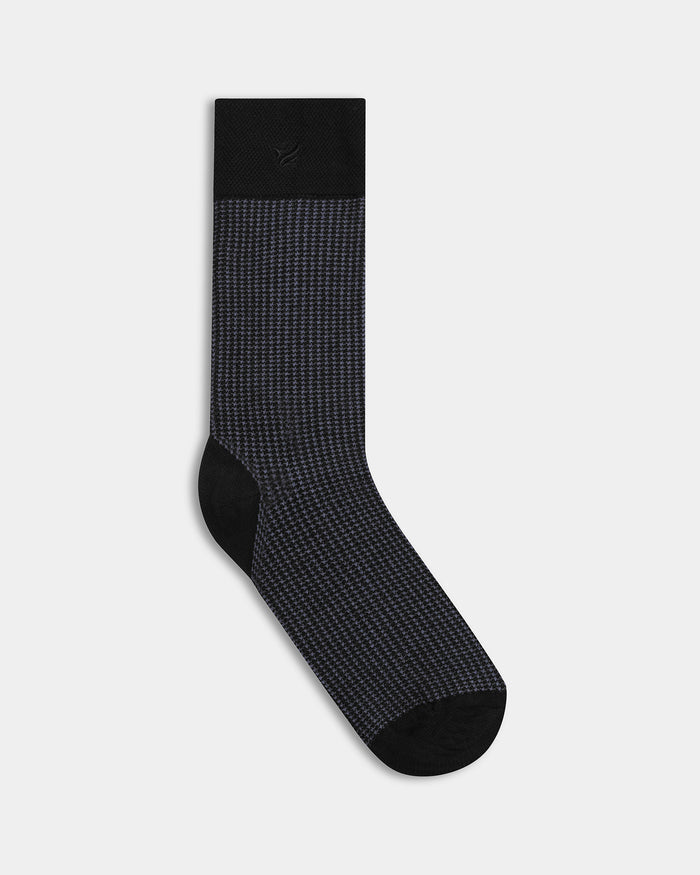 Mercerised Cotton Crew Length Socks Pack of 3 - Bryan