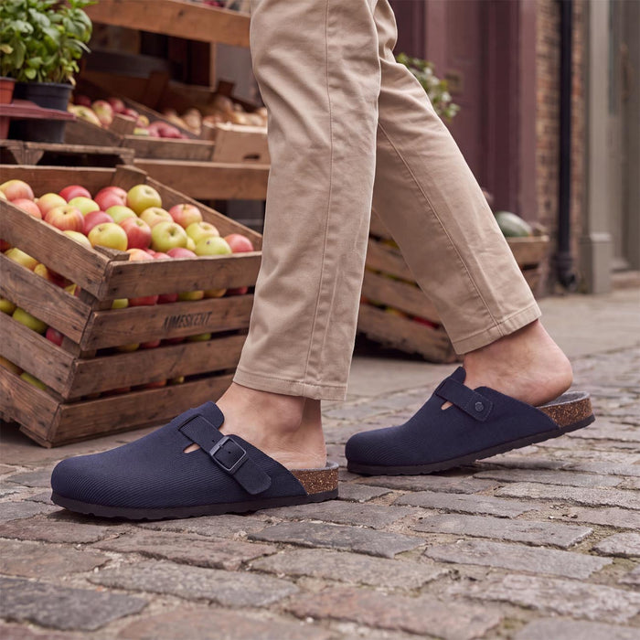 Giesswein Merino Clogs Men - ocean blue 540