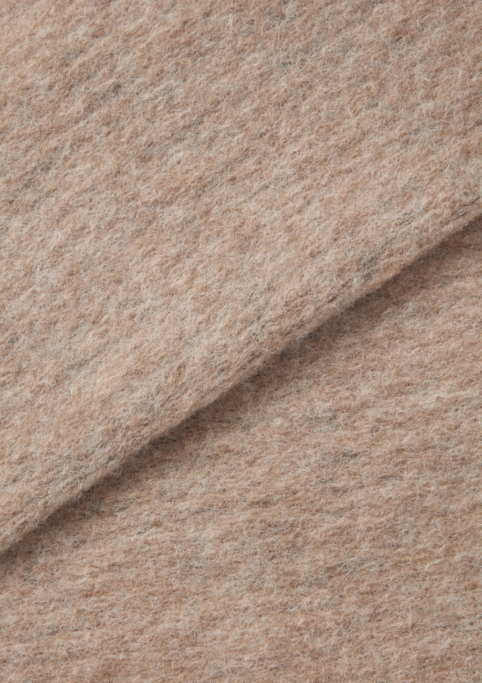 Milk Tea Boiled Wool Gilet, Gilet - SIRPLUS