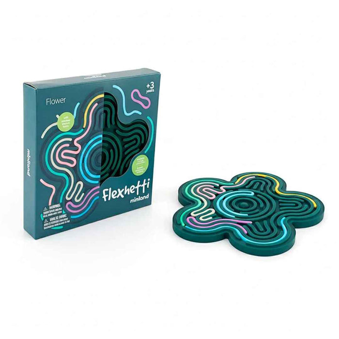Miniland® Senzorična igrača za razvoj fine motorike Flexhetti Flower Miniland