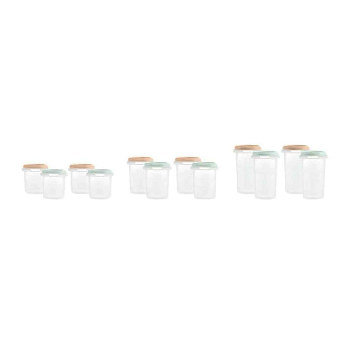 Miniland® Set 12 posodic za shranjevanje Dreamland 200/250/330ml Miniland