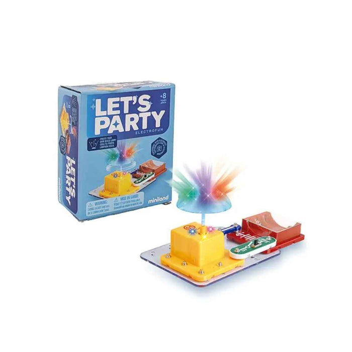 Miniland® STEM komplet za sestavo disko luči Electrofun Miniland