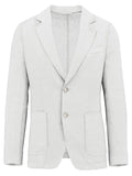 Modena Imola White Linen Suit