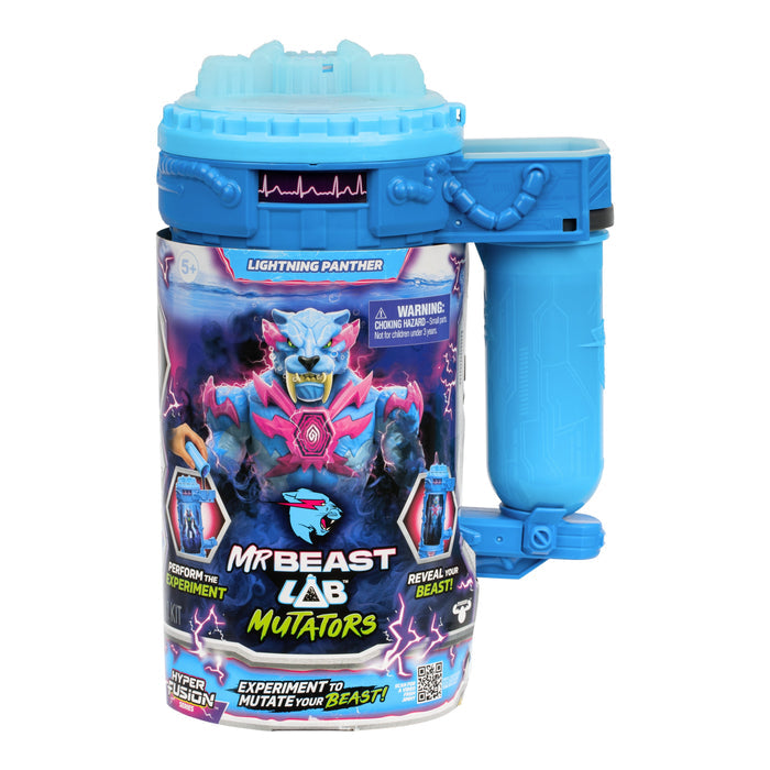 MrBeast Lab Mutators Lightning Panther Action Figures