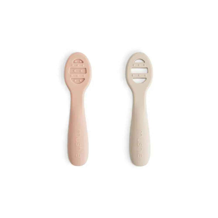 Mushie® Komplet za prvo hranjenje Blush Mushie