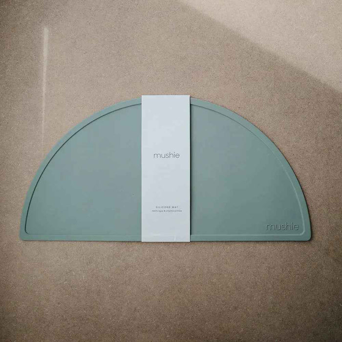 Mushie® Komplet za prvo hranjenje Cambridge Blue Mushie