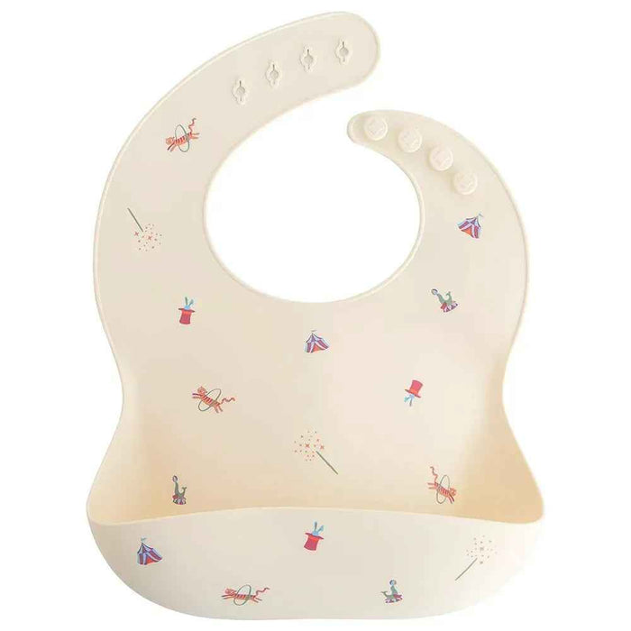 Mushie® Silikonski slinček Circus Mushie