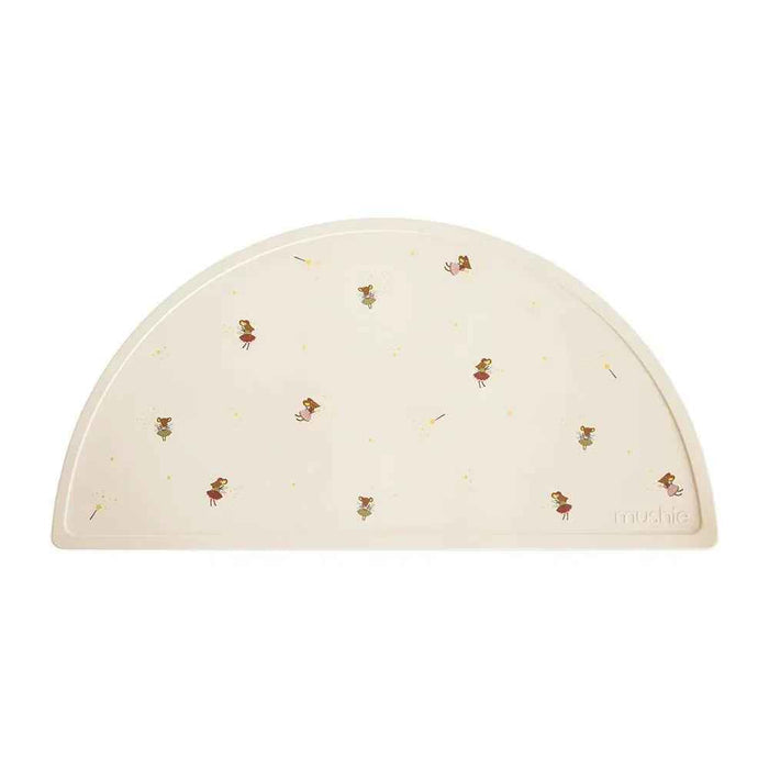 Mushie® Silikonska podloga za hranjenje Fairy Mice Mushie