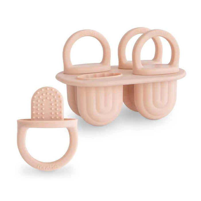 Mushie® Silikonski modelček za sladoled Blush Mushie